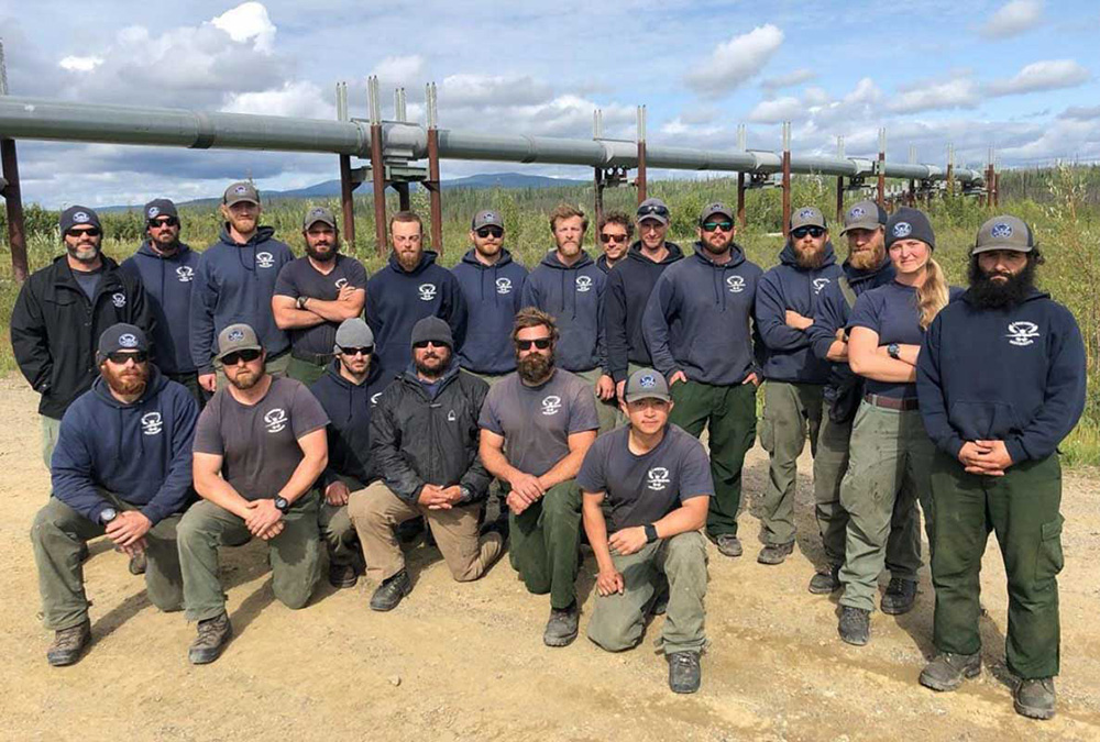 Lakeview Hotshots photo, Alaska in 2019. Lakeview Hotshots photo.